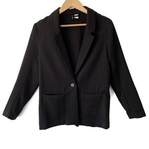 Black H&M Fitted Blazer